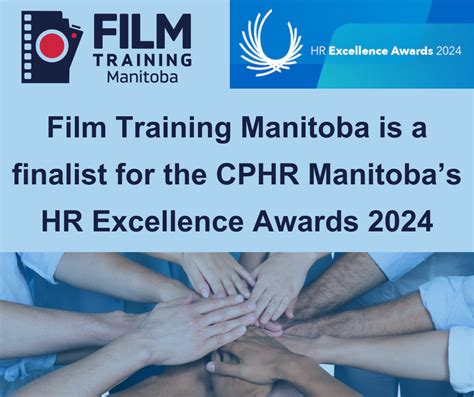 Film Training Manitoba Finalists For HR Excellence Awards 2024 Film