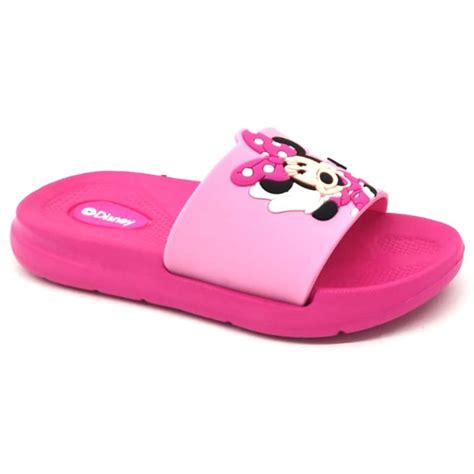 DE FONSECA DISNEY MINNIE Ciabatte Mare Bambini Mod VASTO E U781 FUCSIA