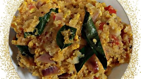 Rava Kichadi With Egg Recipe In Tamil 5 Min Breakfast YouTube