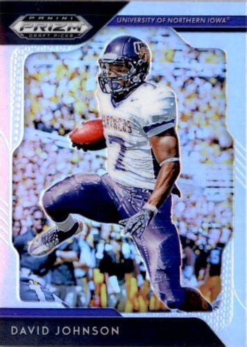 Panini Prizm Draft Picks Prizms Silver David Johnson Ebay