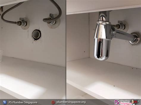 Install Bottom Trap In Jurong West Ps Plumber Singapore