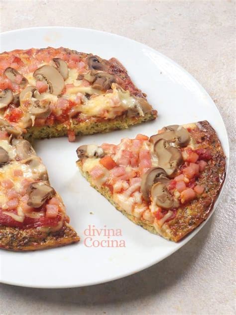 Base De Pizza De Br Coli Receta De Divina Cocina