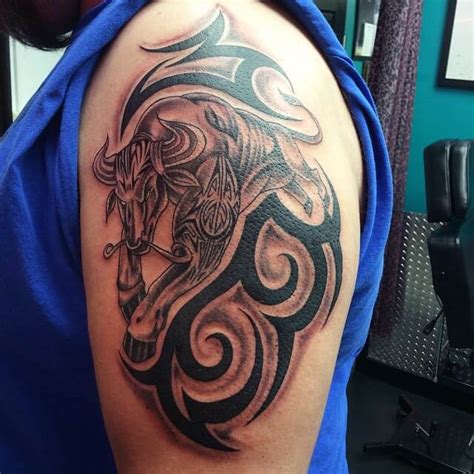 Taurus Tattoos for Men - Ideas and Inspiration for Guys