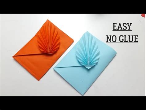 DIY Envelope Easy Simple Cara Buat Sampul Surat YouTube