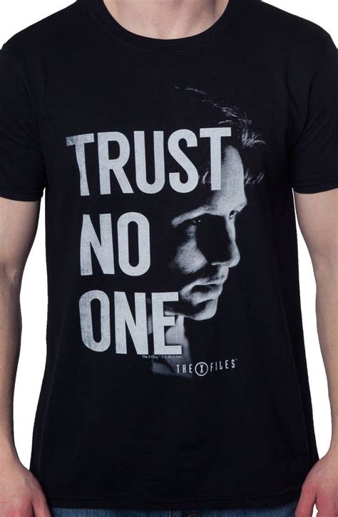 Trust No One X Files T Shirt X Files Trust No One Shirts