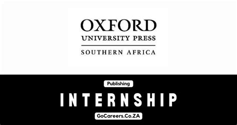 Oxford University Press SA Publishing Internship 2023 | GoCareers