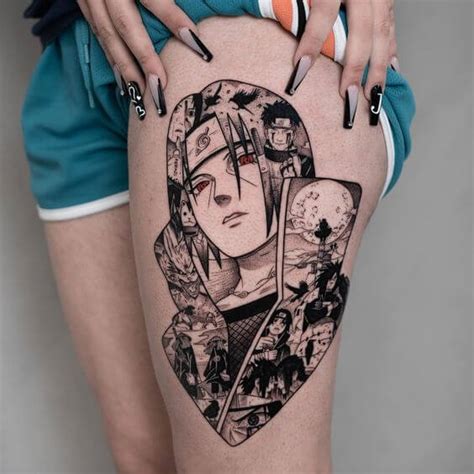 Update More Than Anime Thigh Tattoos Latest In Coedo Vn