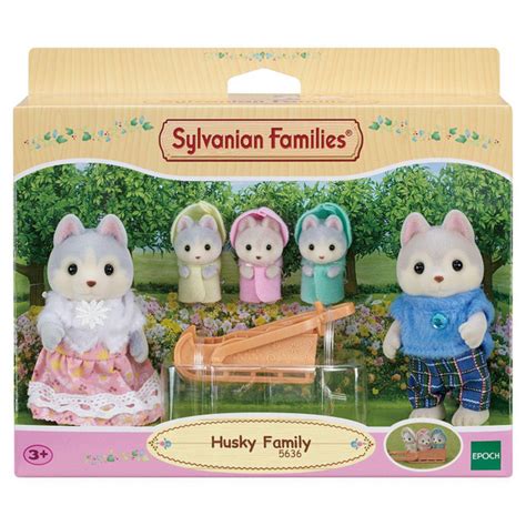 Sylvanian Families, Набор Семья Хаски, 5 фигурок купить на OZON по ...