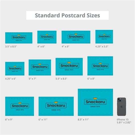 Standard Postcard Sizes Which Ones Are Mailable 48HourPrint