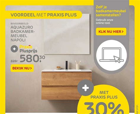 Aquazuro Badkamer Meubel Napoli Aanbieding Bij Praxis Folders Nl