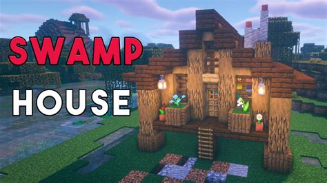 Minecraft How To Build A Swamp House Youtube