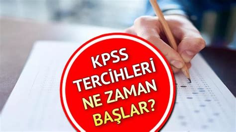 2022 KPSS tercih kılavuzu bekleniyor KPSS Lisans tercihleri ne zaman