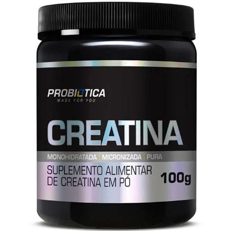 Creatina Monohidratada Micronizada Pura P G Probi Tica Probiotica