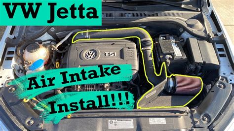 Luft Technik Air Intake System Install Mk6 Vw Jetta 18t Youtube