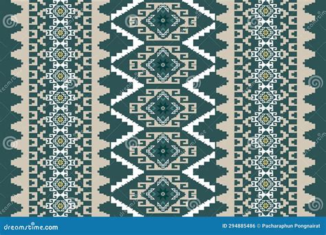 Cross Stitch Pixel Pattern. Stock Vector - Illustration of symmetry ...