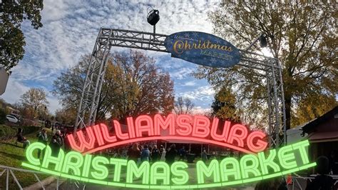 Colonial Williamsburg Christmas Market 2023 YouTube