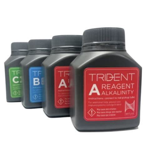 Neptune Trident Six Month Reagent Kit Premium Aquatics