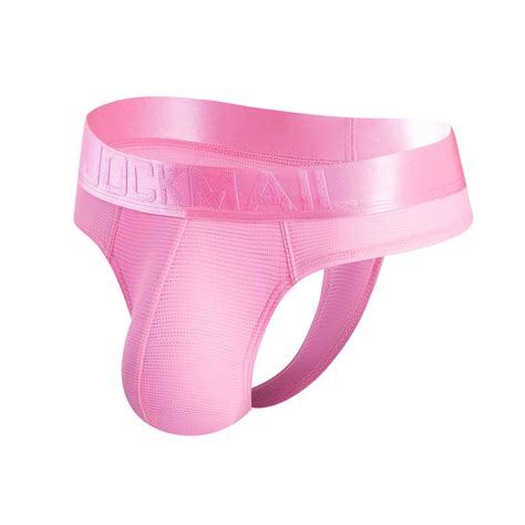 TMOYZQ Jockstrap For Men Sexy T Back G String Thongs Stretch Breathable Low Waist Bikini Brief