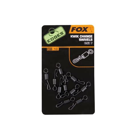 Edges Kwik Change Swivel Fox Pesca Fish