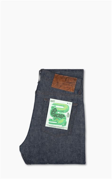 Naked Famous Denim Weird Guy Greencast Slub Selvedge Cultizm