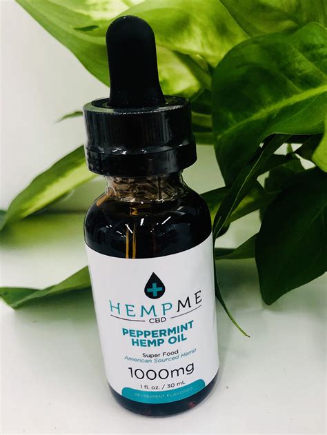 Hempme Peppermint Hemp Oil Hemp Cbd Wellness Center