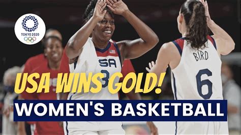 Usa Wins Gold Womens Basketball Final Tokyo Olympics Youtube