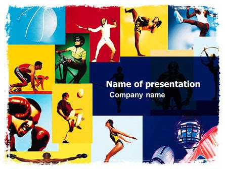 Free Sports Powerpoint Templates Master Template