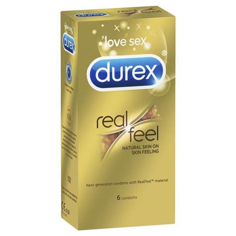 Buy Durex Real Feel Condoms 6 Pack Online At Chemist Warehouse