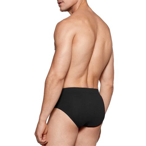 Slip Confort En Coton Modal Essentials Noir Impetus