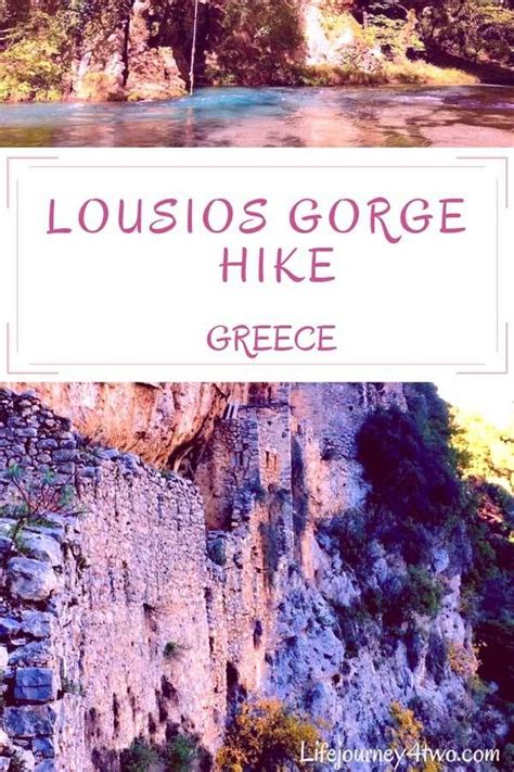 Lousios Gorge Hike In Greece See Prodromou Monastery And The Old And