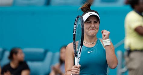 Andreescu Downs Raducanu In Miami Open Battle Of Grand Slam Winners