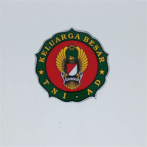 Jual Stiker Keluarga Besar Tni Ad Sticker Keluarga Besar Tni Ad