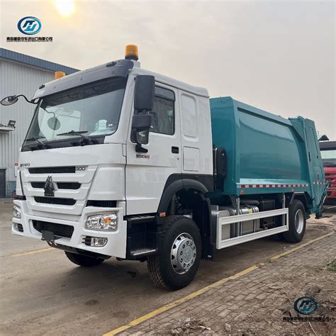 Brand New Sinotruk Howo X Hp Rhd Cbm Tons Used Waste