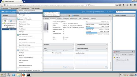 VSphere 6 5 How To Create New Virtual Machine VMWare Insight