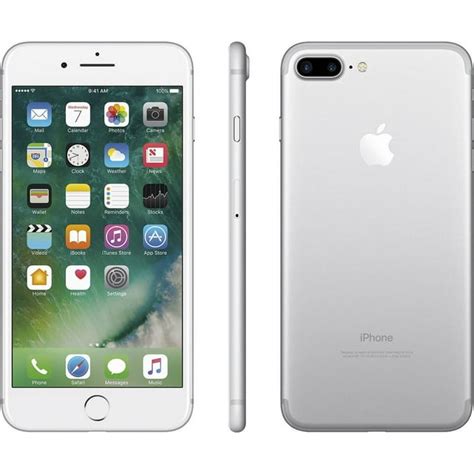 Pre Owned Apple Iphone 7 Plus 32gb Silver B Grade Used Gsm Unlocked Smartphone