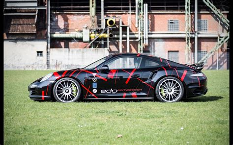 2014 Edo Competition Porsche 991 Turbo S Car Race Germany