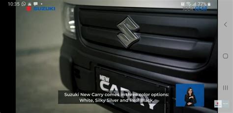 Awal Tahun Suzuki Langsung Tancap Gas Dengan Luncurkan Carry Pick Up