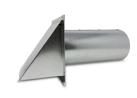 Wall Vent Wind Defender Galvanized 4 Inch