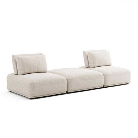 Furniture Of America Fairwind In Armless Piece Boucle Straight