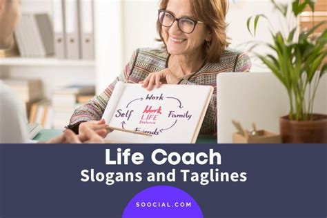 363 Life Coach Slogans And Taglines That Echo Expertise Soocial