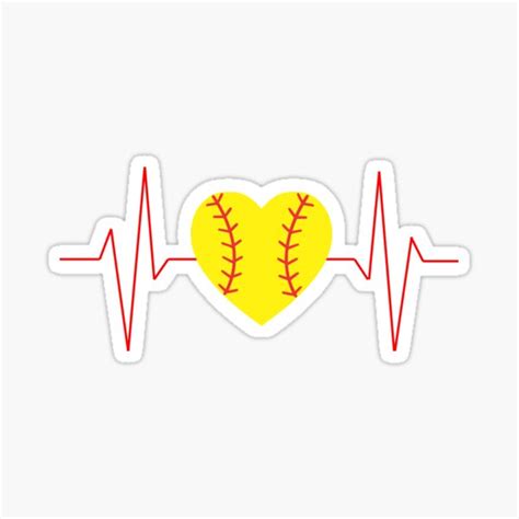 Softball Stickers Redbubble