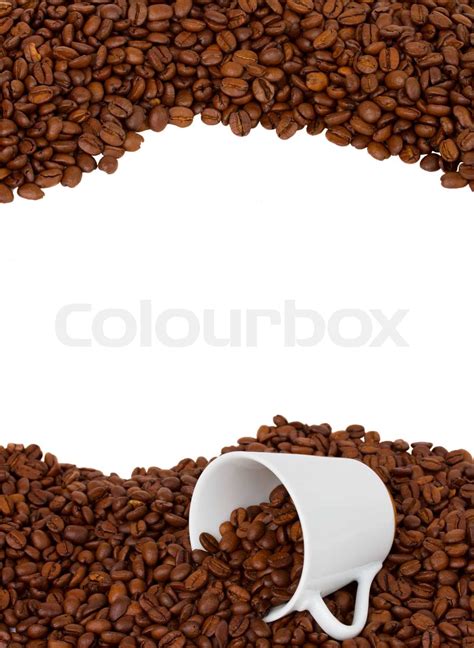 Coffee Frame Stock Image Colourbox