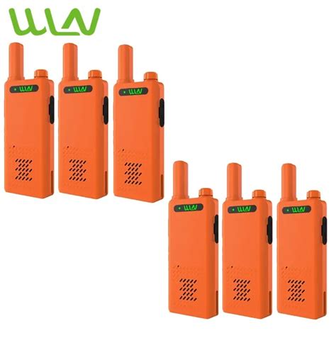 Wln Kd C W Portable Two Way Walkie Talkie Radio Uhf Mhz Set