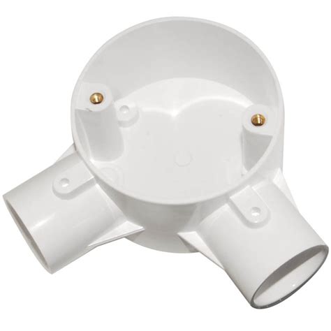 Mita 25mm 2 Way Angle Box White Pvc Conduit Fittings Conduit