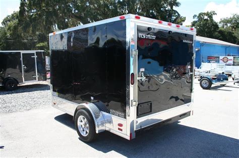 2012 Cargo Mate 7x10 Enclosed Sa Motorcycle Trailer