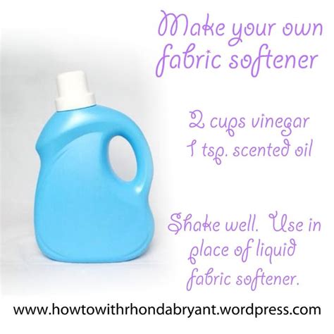 Make Your Own Fabric Softener Diy Fabric Softener Liquid Fabric Softener Softener