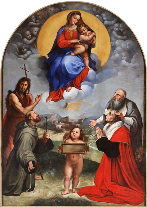 Madonna Di Foligno Loriginale Di Raffaello