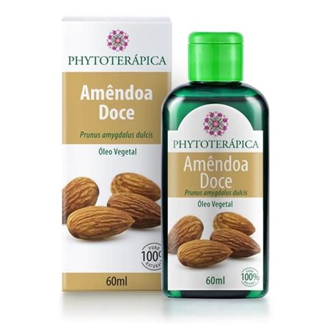 ÓLEO VEGETAL AMÊNDOA DOCE PHYTOTERAPICA 50ML Armazém Sabores a Granel