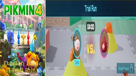 Pikmin 4 Dandori Battle Trial Run YouTube