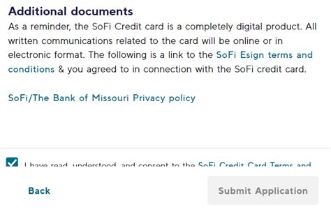 Problem submitting SoFi credit card application : r/sofi